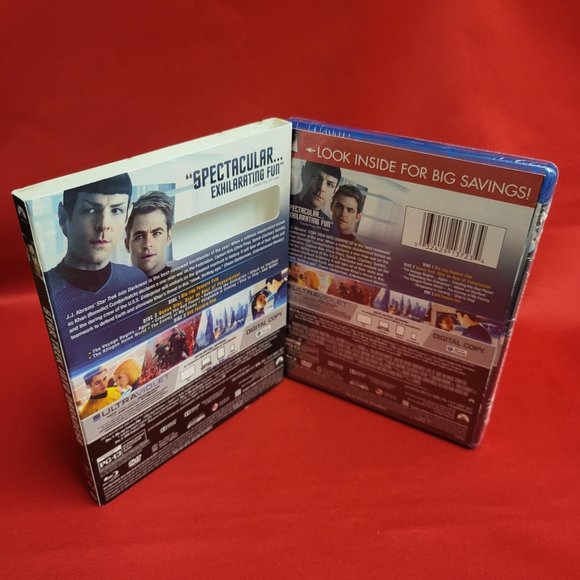 Star Trek Into Darkness 3 Disc Set Blue Ray DVD Digital Copy - Picture 8 of 14